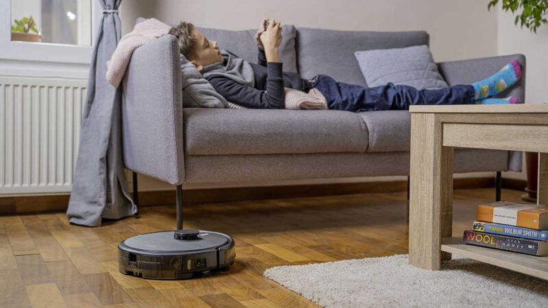 robotický vysavač Lauben Robot LaserVac 52BB Pet cena