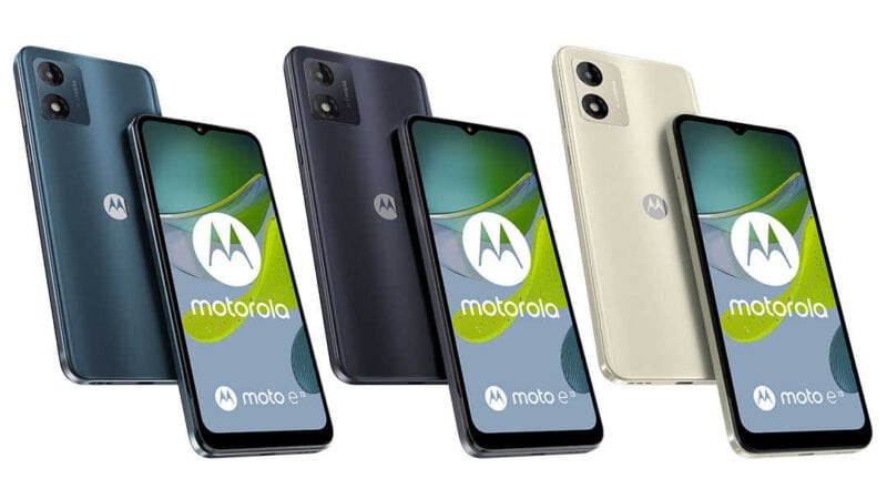 telefon motorola moto e13 cena