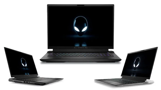 herní notebooky Alienware x14 x16 m16 m18 Dell G15 G16 cena CES 2023