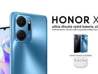 telefon Honor X7a a sluchátka Honor Choice x3 akce cena