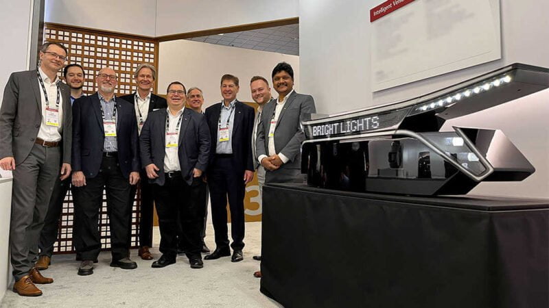 ZKW LG světelný systém Superintegrator CES 2023