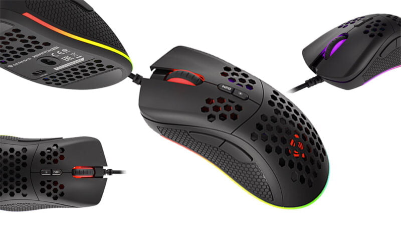 lehká herní myš Genesis Krypton 555 cena