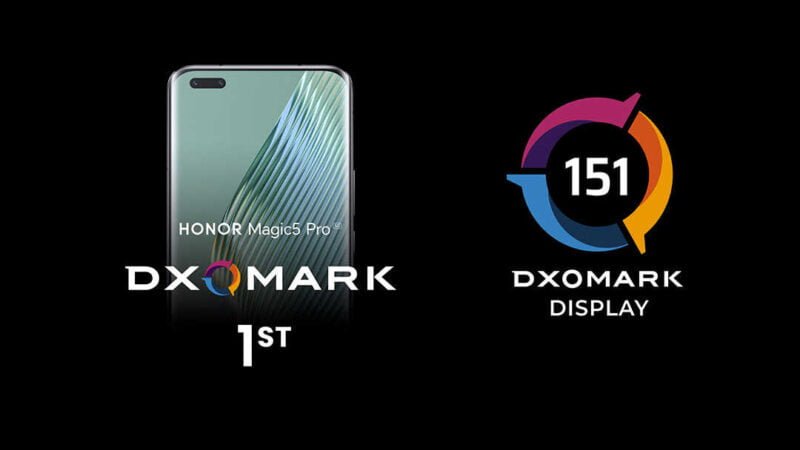 Honor Magic5 Pro DxOMark Display