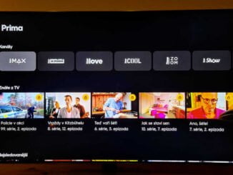 Samsung Prima+ chytré televize Samsung TV aplikace