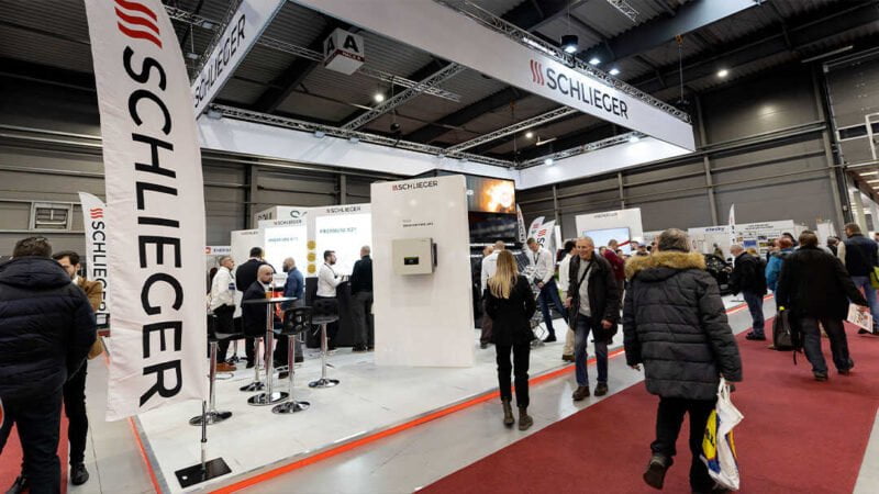 fotovoltaické a solární panely, baterie, střídače a tepelná čerpadla Schlieger na výstavě Solar Praha 2023