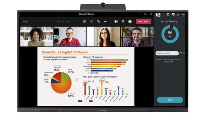 Sharp-NEC-Display-Solutions_PN-Lxx2B_001 dotykový displej Precision Touch Display Sharp PN-L652B cena
