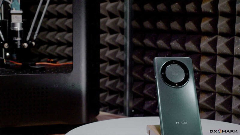 telefon HONOR Magic5 Lite test DxOMark výdrž baterie