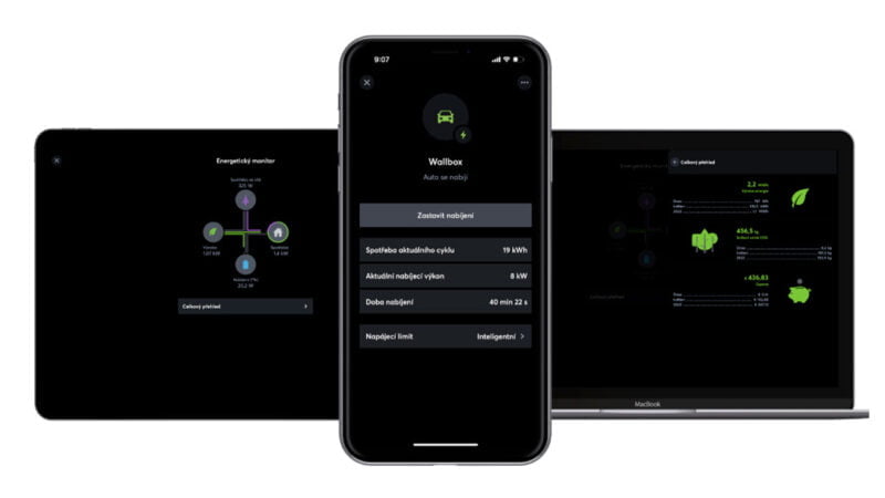 Loxone Wallbox mobil tablet notebook