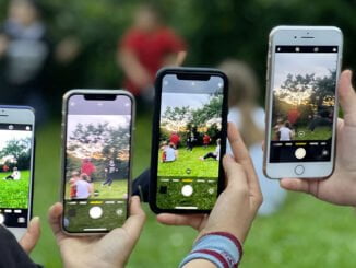 Mobilní telefony a recyklace ilustrace Pexels