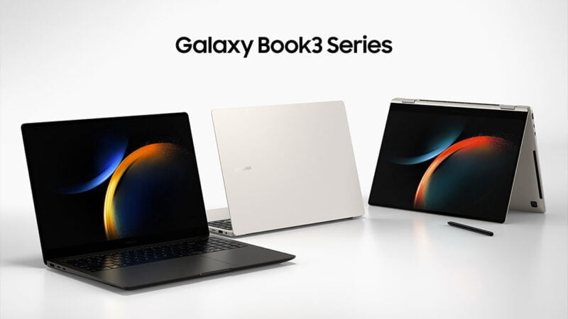 notebook Samsung Galaxy Book3 Ultra, Book3 Pro 360 a Book3 Pro cena