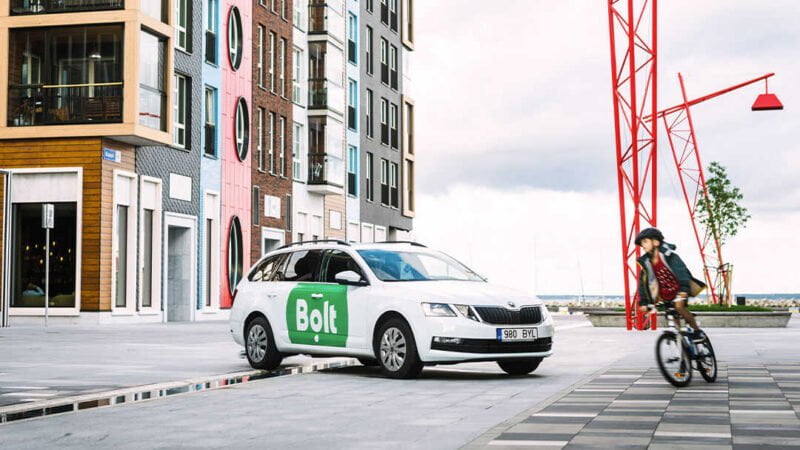 Bolt přeprava autem služba umělá inteligence aplikace AI
