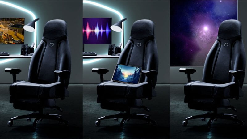 herní křeslo s haptickou odezvou Cooler Master SynkX cena