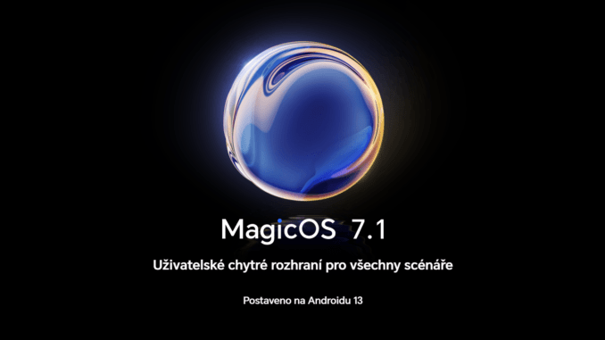 MagicOS 71 HONOR MagicOS 7.1 Android 13 aktualizace