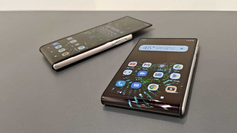 koncept telefon s rolovatelným displejem motorola rizr rollable 312 labs