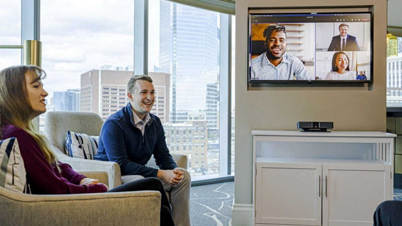 videokonference konferenční místnost vybavení Bose Videobar VB-S cena