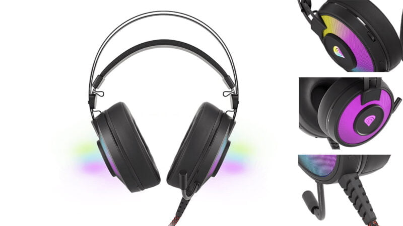 herní sluchátka headset Genesis Neon 600 RGB cena
