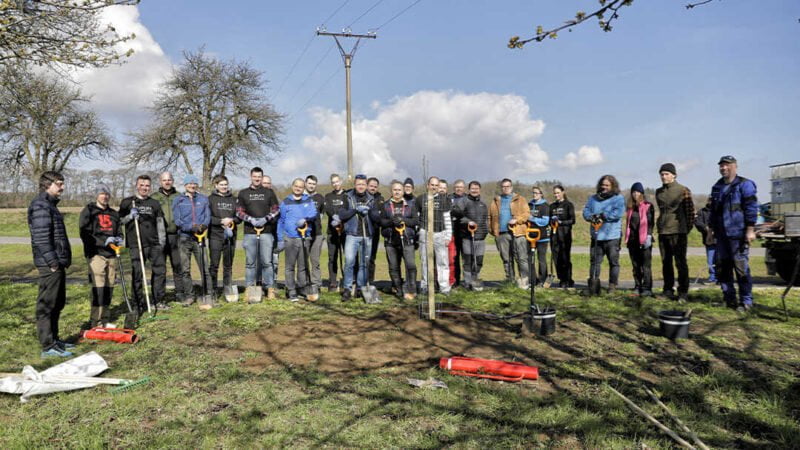 HP Amplify Impact program výsatba stromky Slatinky