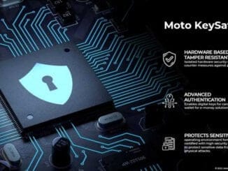 Motorola Moto KeySafe zabezpečení