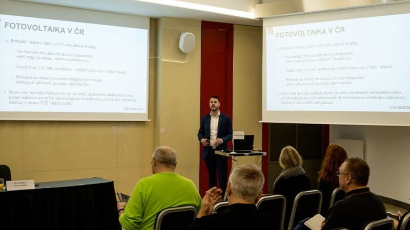 Schlieger FVE plány 2023 instalace reklamace záruka otázky odpovědi