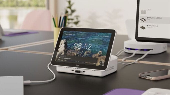 Logi-Dock-Flex-001 dokovací stanice Logitech Logi Dock Flex cena