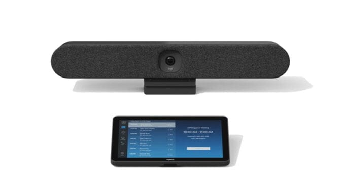 Rally-Bar-Huddle-Tap-IP-Zoom-Front-001 videokonference Logitech Rally Bar Huddle cena