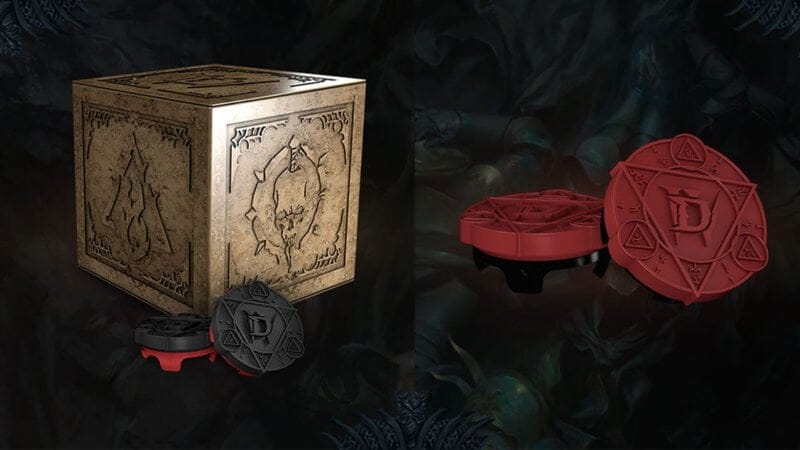 herní příslušenství myš sluchátka podložka SteelSeries Diablo IV cena