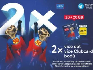 Tesco Mobile akce data body léto 2023