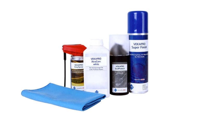VEKAPRO čisticí prostředky plastová okna dveře cena jarní úklid