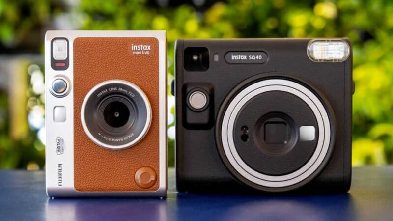 instatní fotoaparát Fujifilm Instax Square SQ 40 Instax Mini Evo Brown cena