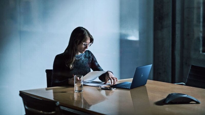 HP Wolf Security report zabezpečení ilustrace