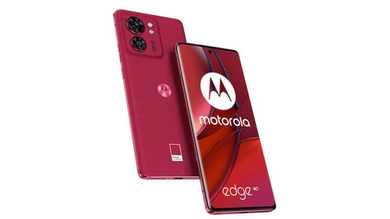 telefon smartphone motorola edge 40 viva magenta cena