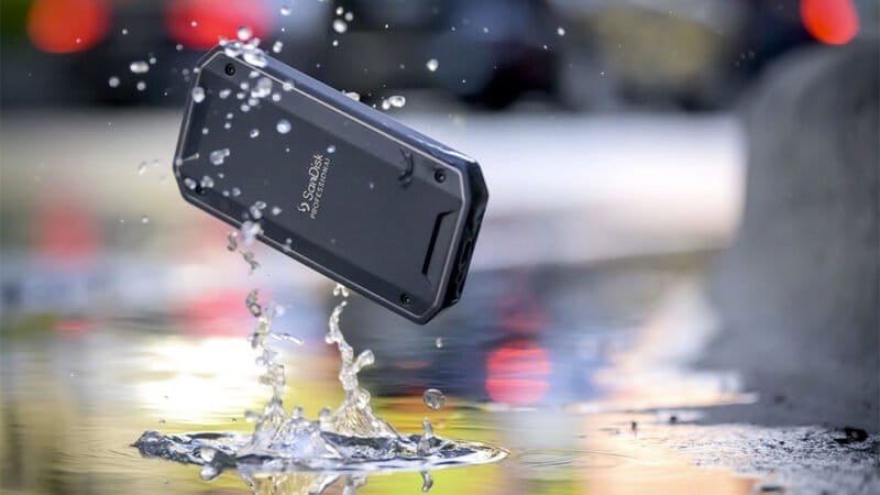 Odolný externí přenosný SSD disk SanDisk Professional PRO-G40 cena