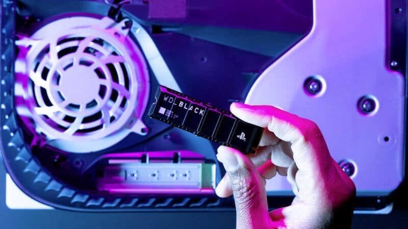 SSD disk WD_BLACK SN850P NVMe SSD pro konzole PS5 cena