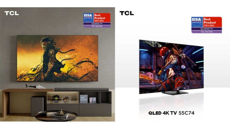 TCL QLED 4K TV 55C745