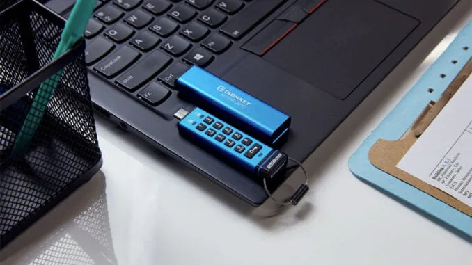 šifrovaný USB C disk Kingston IronKey Keypad 200C cena