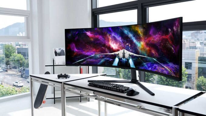 Odyssey-Neo-G9-57-001 herní monitor Samsung Odyssey Neo G9 57" G95NC cena akce