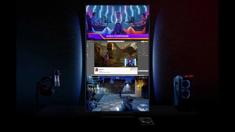 herní monitor Samsung Odyssey Ark 55" G97NC cena