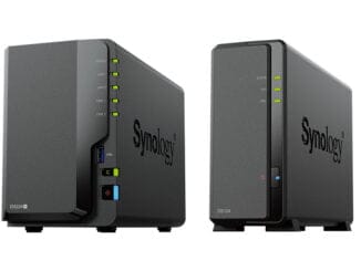 kompaktní úložiště Synology DiskStation DS124 DS224+ cena