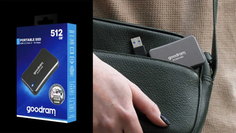 exerní SSD disk Goodram HL200 256 GB 512 GB 1 TB cena