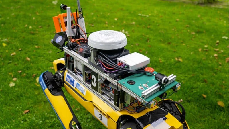 Robopes Spot AXIS FEL CVUT