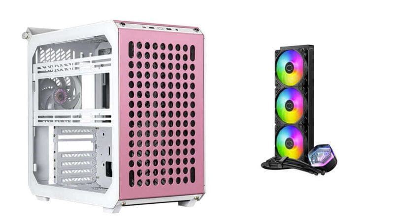 Chladič Cooler Master Liquid Atmos PC skříň Cooler Master Qube 500 cena