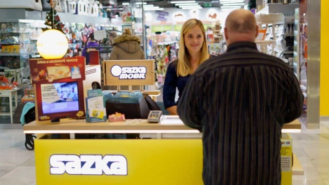 SAZKAmobil SIM kredit data akce škola rodiče školácí