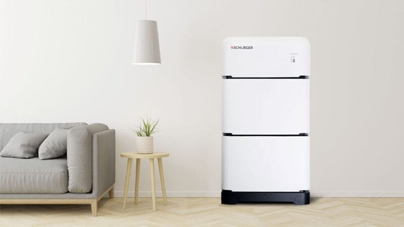 Schlieger baterie do obytných místností