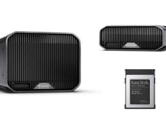 SanDisk G-DRIVE PROJECT, G-RAID MIRROR a CF karta PRO-CINEMA cena