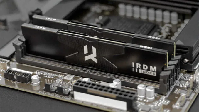 memory-IRDM-DDR5-001 herní pamět GOODRAM IRDM DDR5 cena