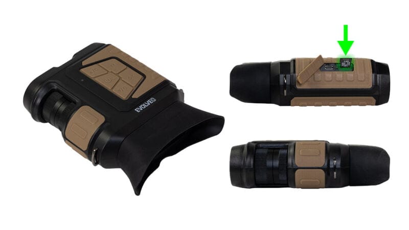 dalekohled Evolveo NightVision W25 s nočním viděním specifikace cena