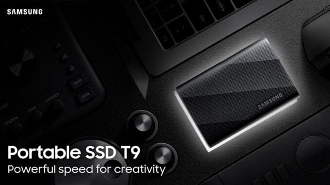 Portable-SSD-T9-001 přenosný SSD disk Samsung T9 specifikace kapacita cena