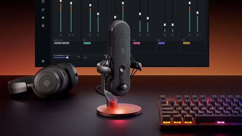 herní mikrofon SteelSeries Alias Pro cena