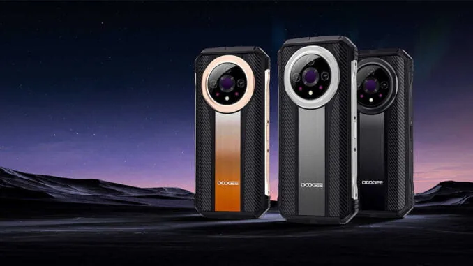 odolný pancéřovaný telefon DOOGEE V31 GT s termokamerou specifikace cena