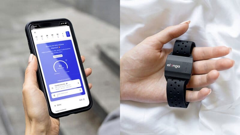 MySASY Elonga snímač aplikace srdeční tep spektrální analýza